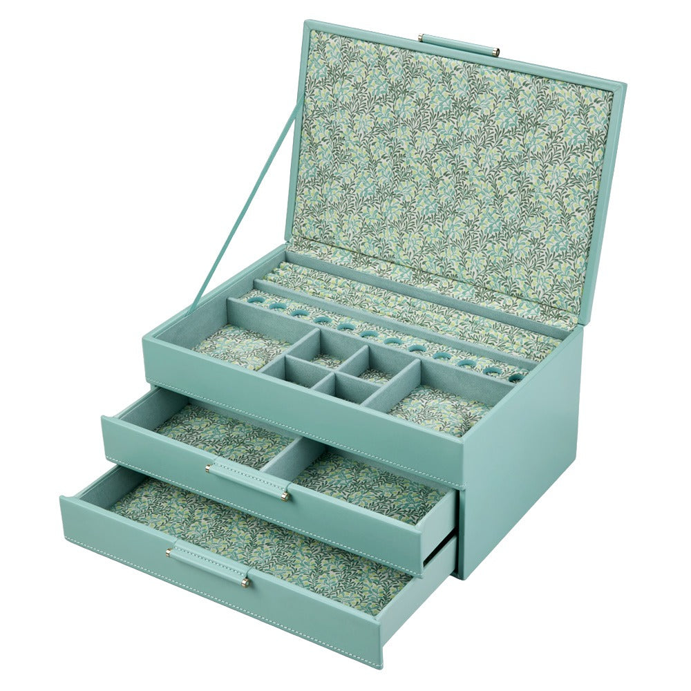 WOLF 1834 WOLF x Fiona Howard Sophia Jewelry Box with Drawers - Jade Fruit Botanical