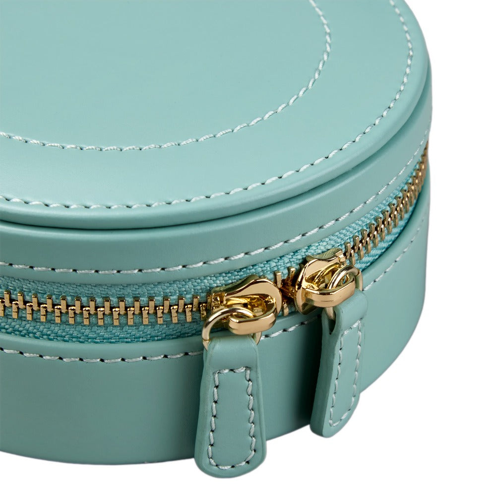 WOLF 1834 WOLF x Fiona Howard Sophia Round Zip Case - Jade Fruit Botanical - view 3