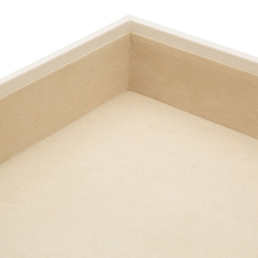 WOLF Vault 2-inch Deep Tray — Ivory — interior view