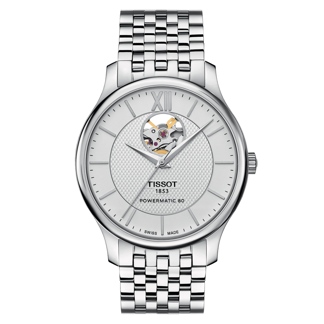 Tissot Tradition Powermatic 80 Open Heart