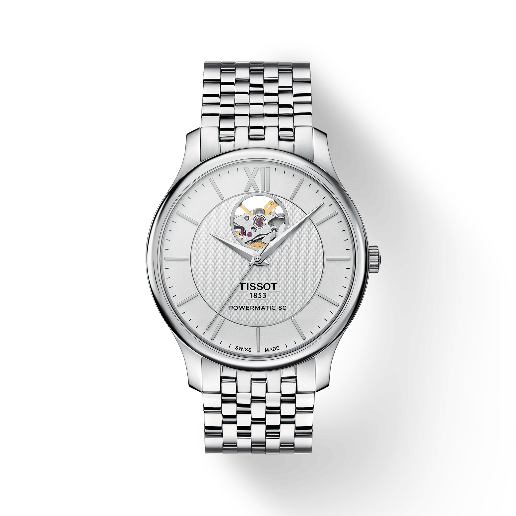 Tissot Tradition Powermatic 80 Open Heart