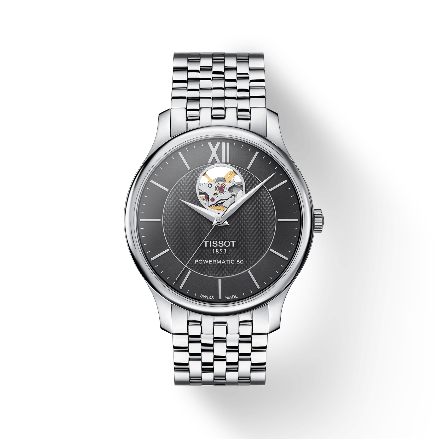 Tissot Tradition Powermatic 80 Open Heart