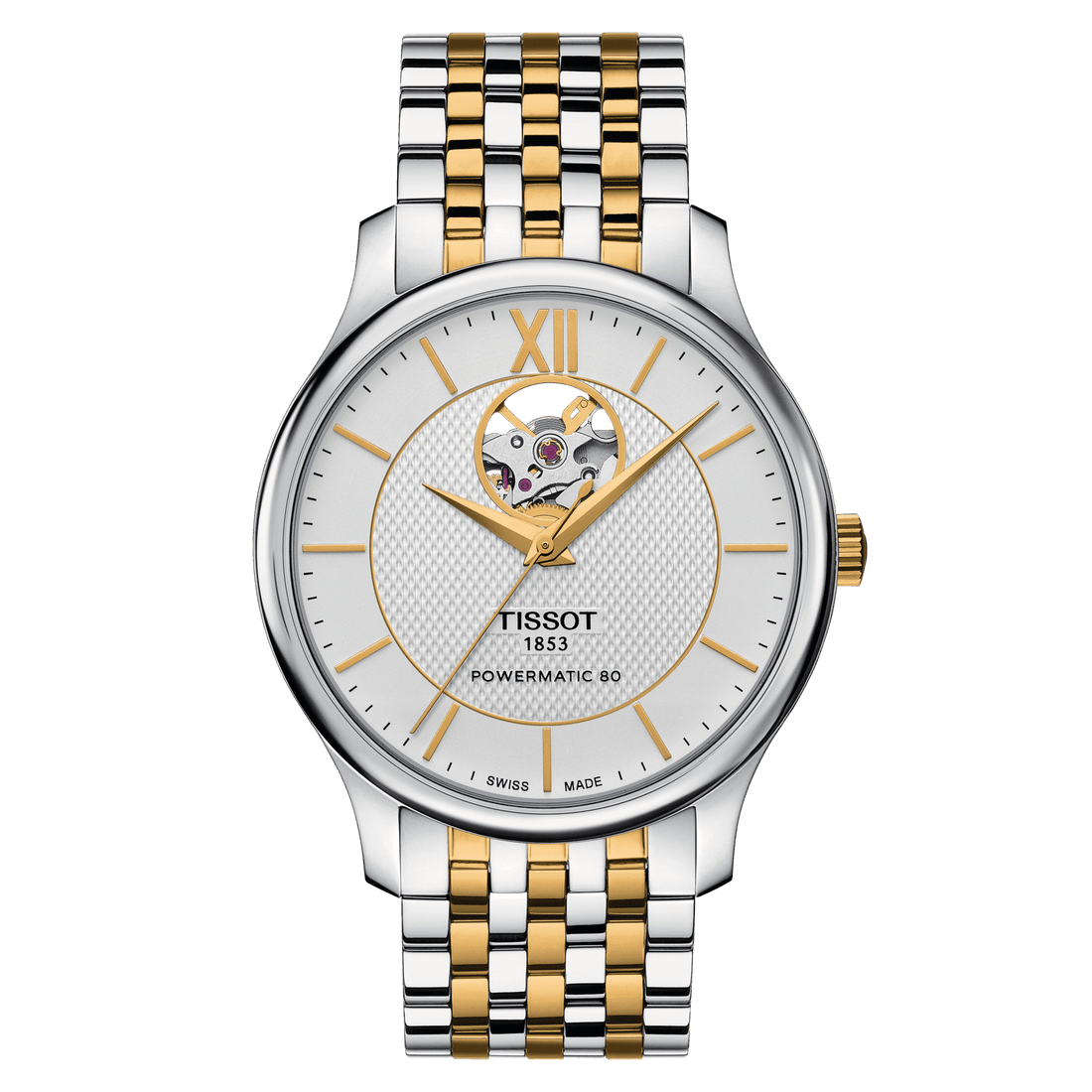 Tissot Tradition Powermatic 80 Open Heart