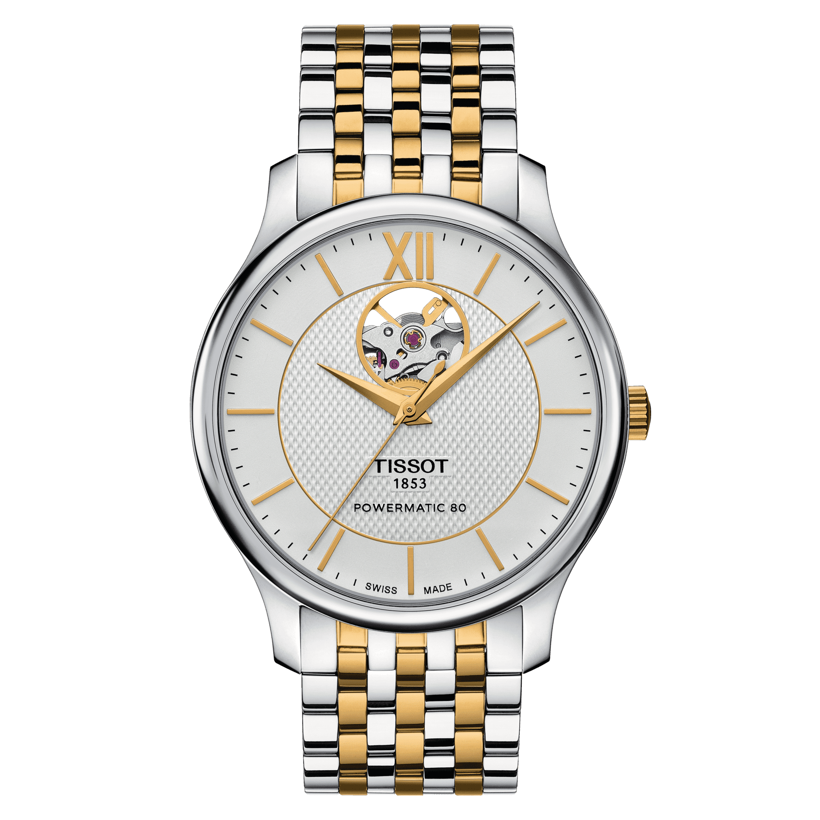 Tissot Tradition Powermatic 80 Open Heart