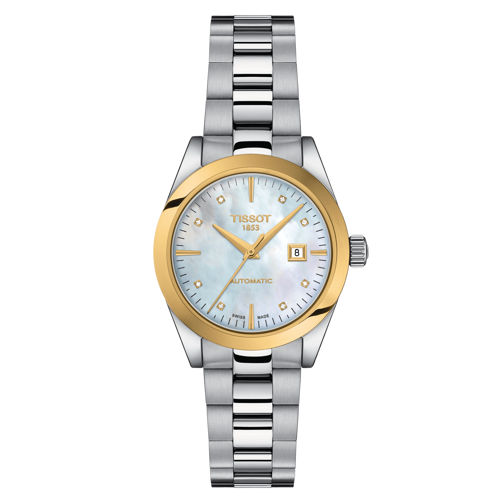 Tissot T-My Lady Automatic 18K Gold bezel