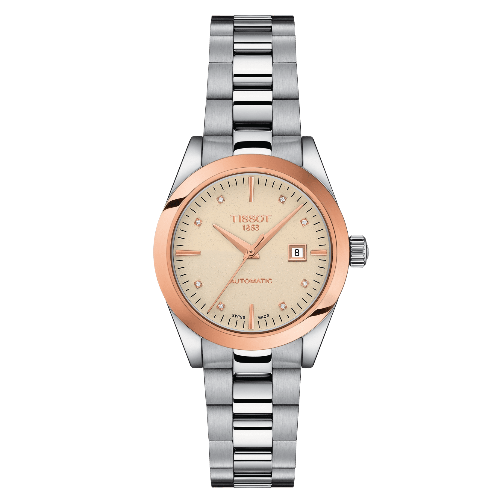 Tissot T-My Lady Automatic 18K Gold bezel