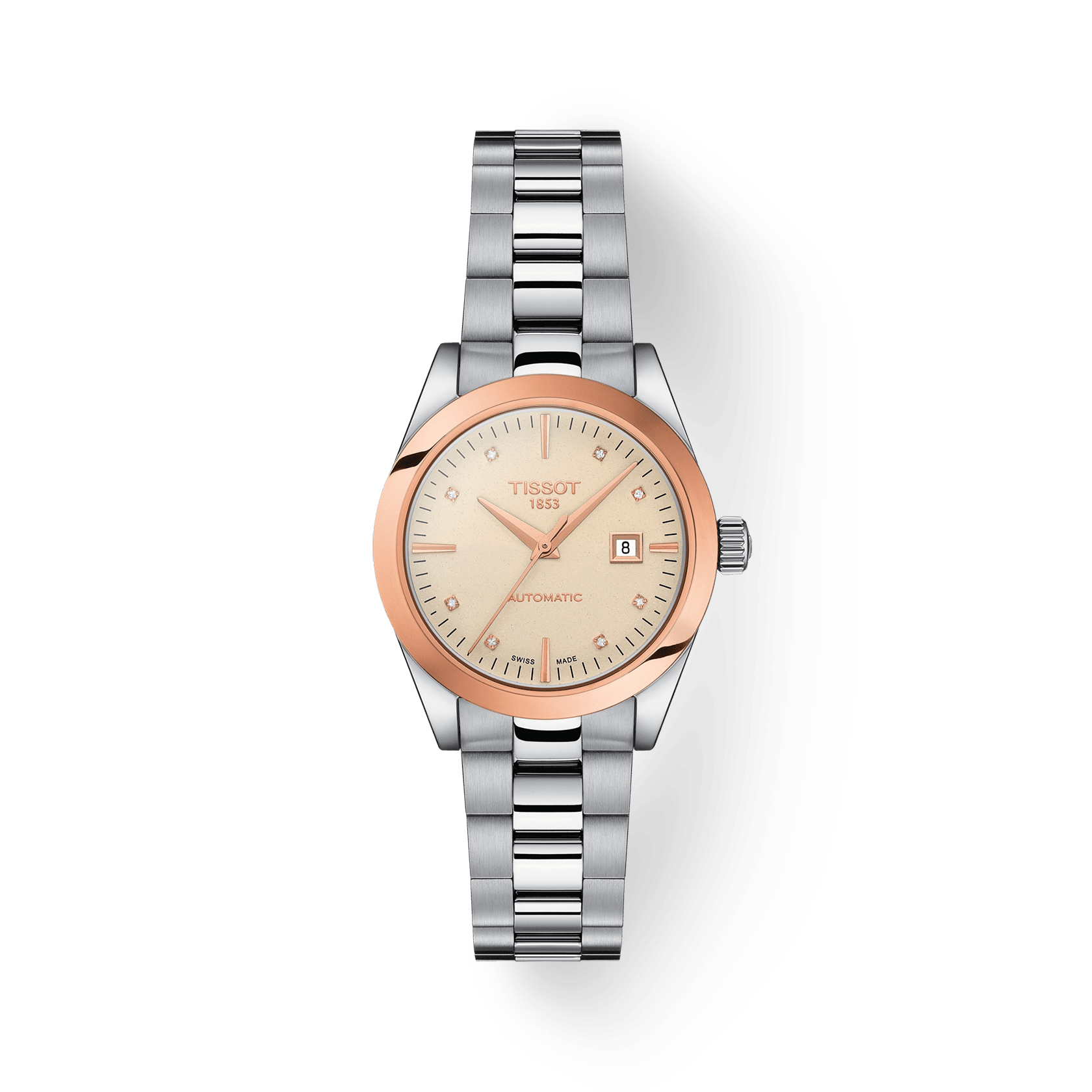 Tissot T-My Lady Automatic 18K Gold bezel