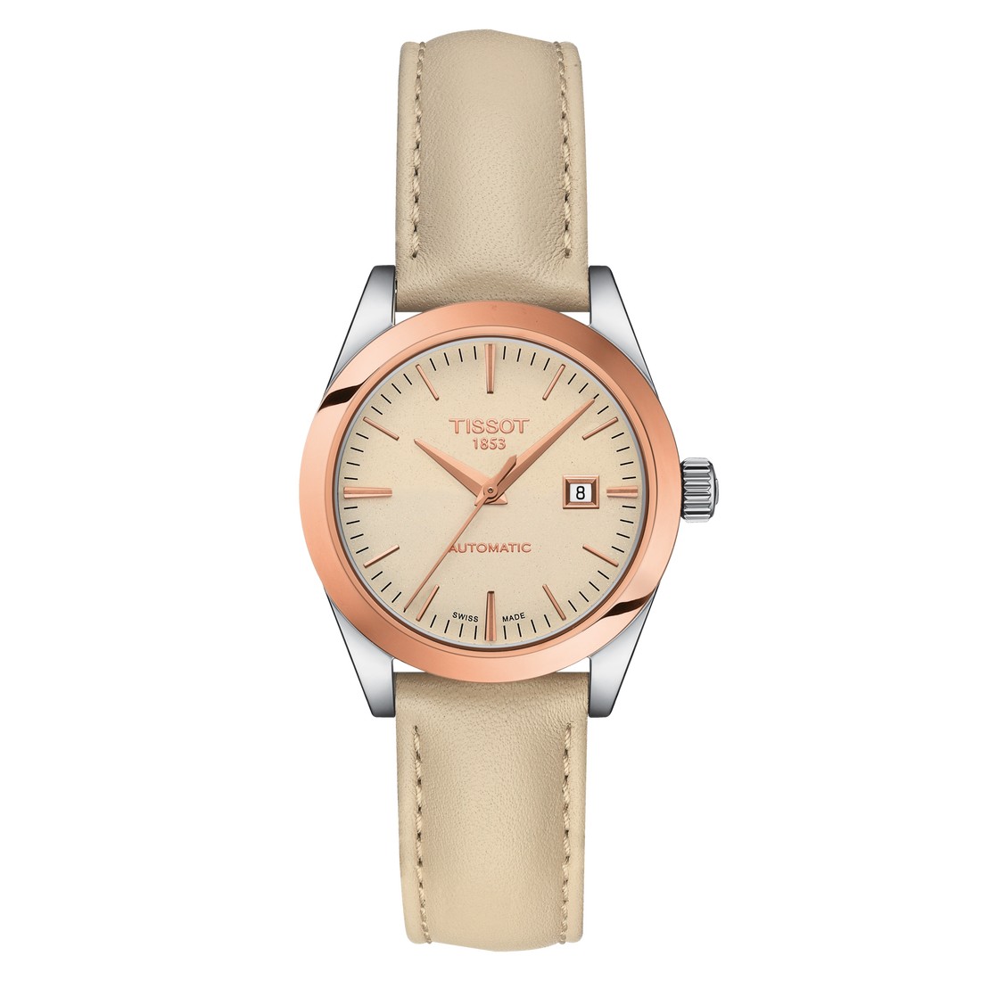 Tissot T-My Lady Automatic 18K Gold Bezel