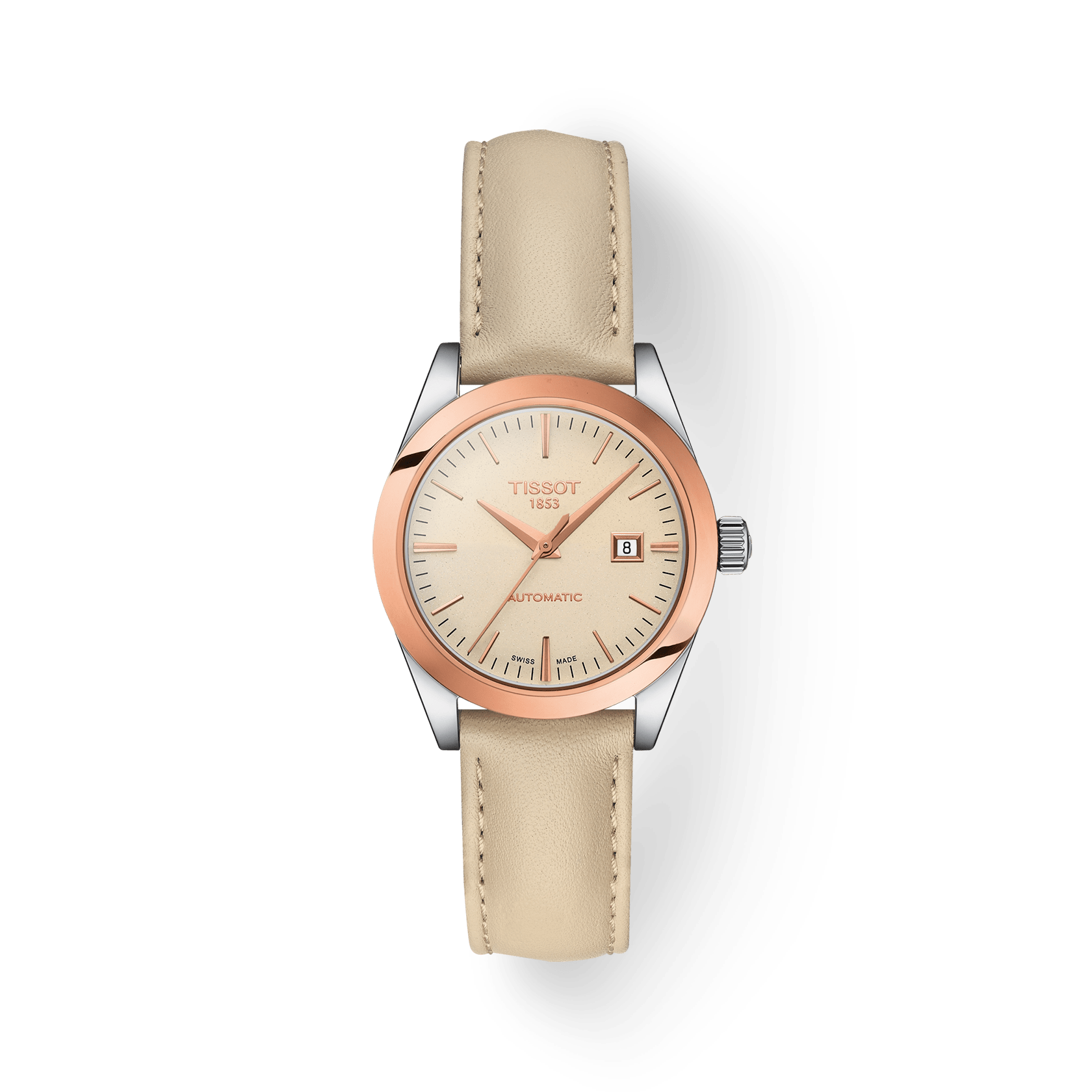 Tissot T-My Lady Automatic 18K Gold Bezel